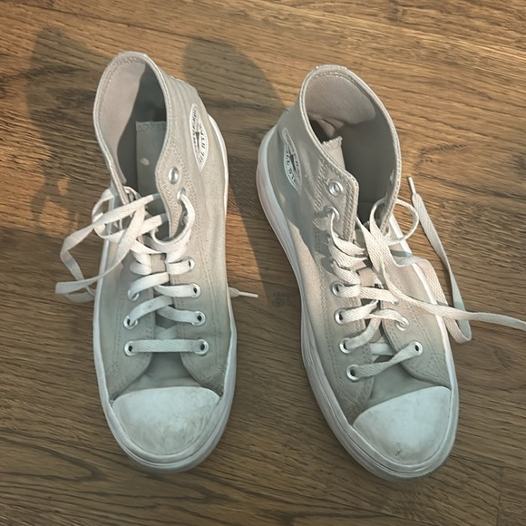 Light green platform converse - Picture 3 of 3